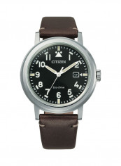 Men's Eco-Drive Leather Analog Watch AW1620-21E