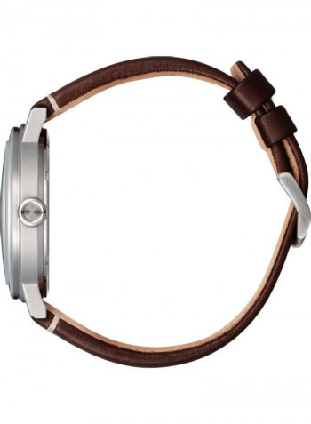 Men's Eco-Drive Leather Analog Watch AW1620-21E