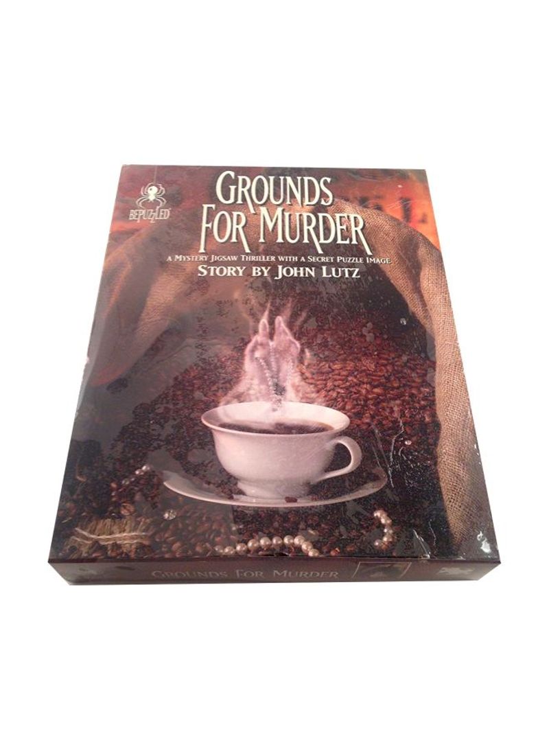 1000-Piece Grounds For Murder Themed Puzzle