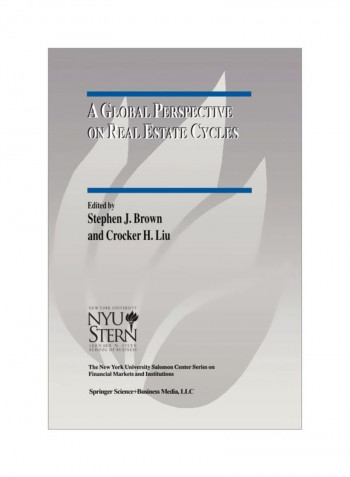 A Global Perspective On Real Estate Cycles Paperback