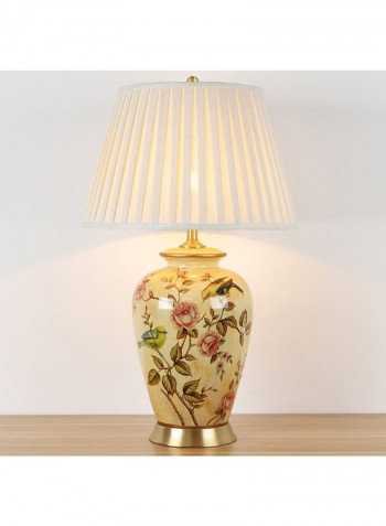 Copper Ceramic LED Table Lamp Multicolour 47x47x72centimeter