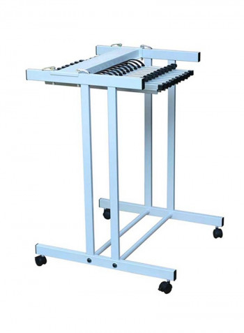 Front Loading Drawing Trolley NL-A0 Silver/Black 750x1300x760millimeter