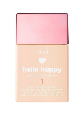 Hello Happy Soft Blur Foundation 1