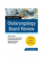 Otolaryngology Board Review : Pearls Of Wisdom Paperback 3