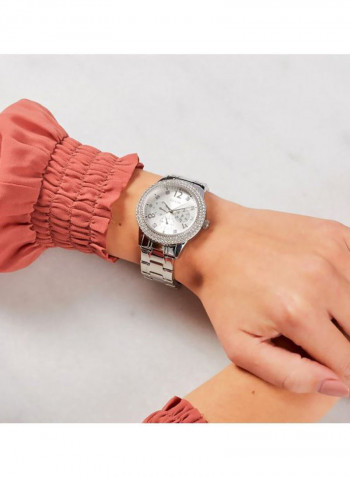 Women's Water Resistant Stainless Steel Analog Watch W1097L1