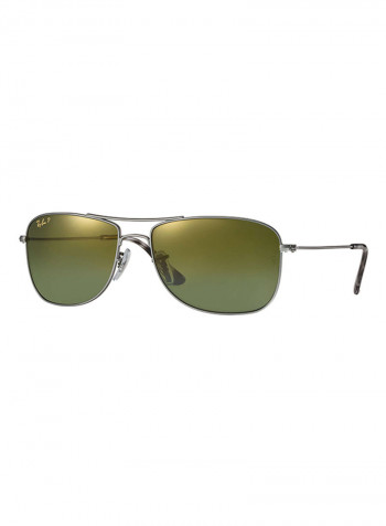Chromance Polarized Square Sunglasses - Lens Size: 59 mm
