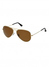 Full Rim Aviator Sunglasses - Lens Size: 58 mm