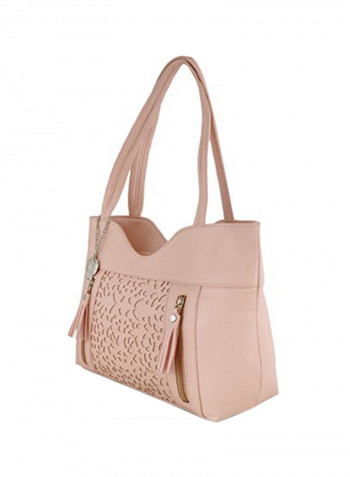 Polyester Blend Shoulder Bag Orange