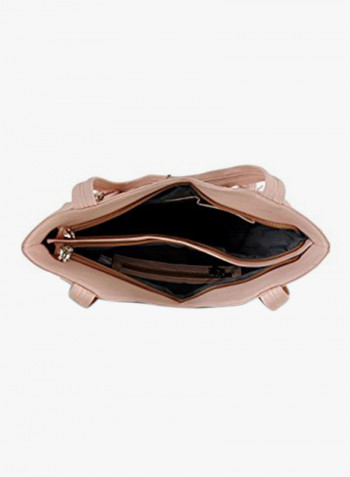 Polyester Blend Shoulder Bag Orange