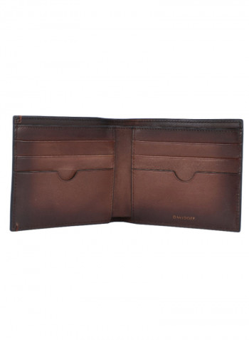 Venice Collection Bi-Fold Wallet Brown