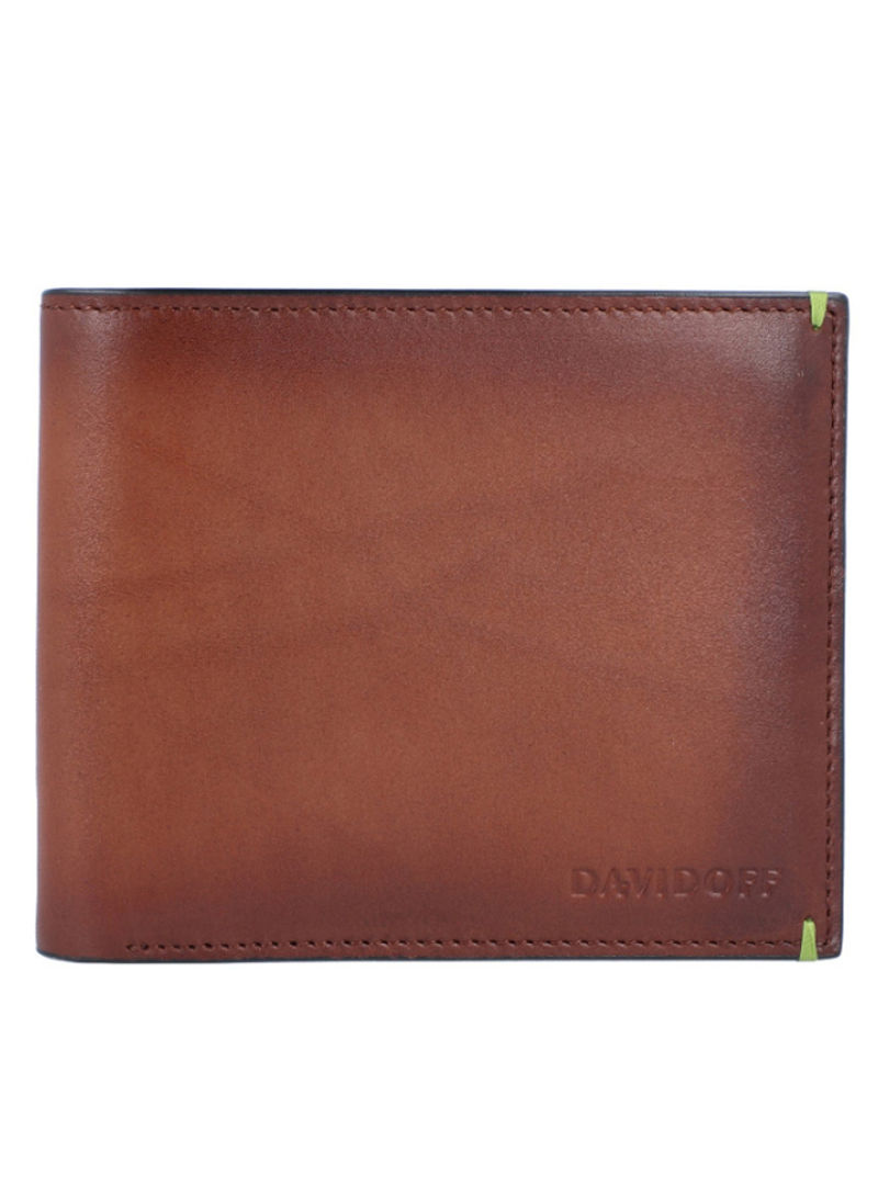 Venice Collection Bi-Fold Wallet Brown