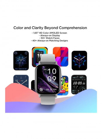 GTS 2 Smartwatch With Alexa Built-In Grey/Black