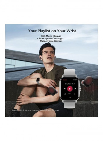 GTS 2 Smartwatch With Alexa Built-In Grey/Black