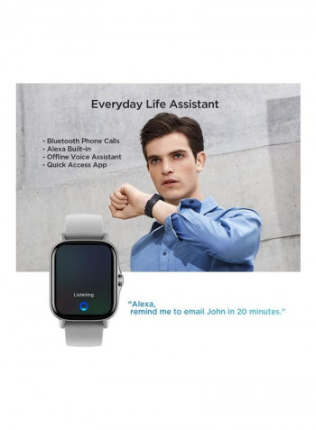 GTS 2 Smartwatch With Alexa Built-In Grey/Black
