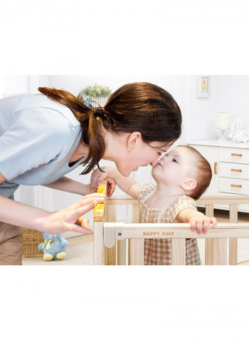 Oakley Wooden Rocking Bedside Baby Crib 0-36M