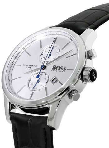 Men's Classic Jet Water Resistant Analog Watch 1513282