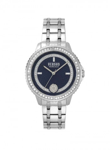 Women's Stainless Steel Analog Wrist Watch V WVSPLM0419