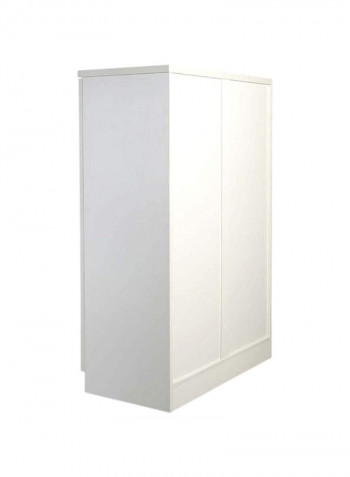 Medium Height Cabinet White