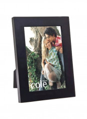 Classic Wood Photo Frame Black 4x6inch