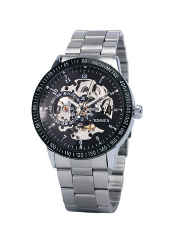 Men's Casual Stainless Steel Quartz Analog Watch NNSB03708622