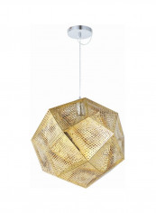 Etched Pendant Lamp Gold/Silver 2000x400millimeter