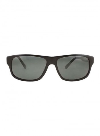 Men's Rectangular Sunglasses - Lens Size: 58 mm