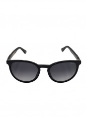 Round Sunglasses With Black Lenses - Lens Size: 53 mm
