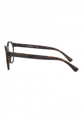 Men's Cat Eye Eyeglasses - Lens Size: 53 mm