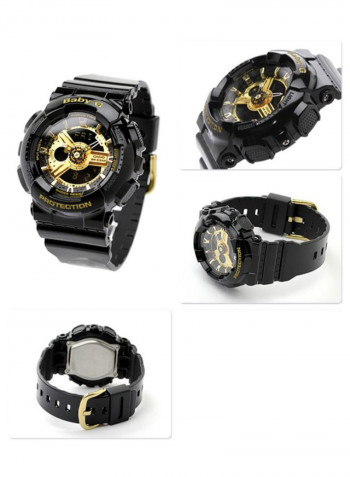 Women's Resin Analog/Digital Wrist Watch BA-110-1ADR