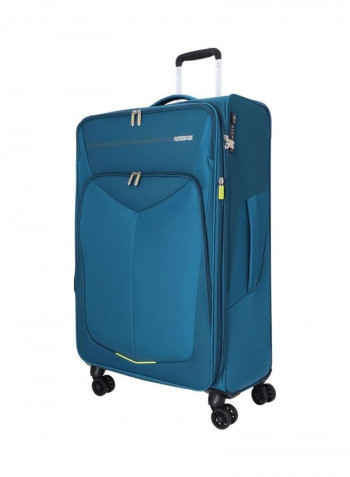 Summerfunk Spinner Luggage Trolley Teal Blue