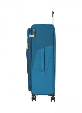 Summerfunk Spinner Luggage Trolley Teal Blue
