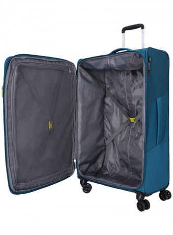 Summerfunk Spinner Luggage Trolley Teal Blue