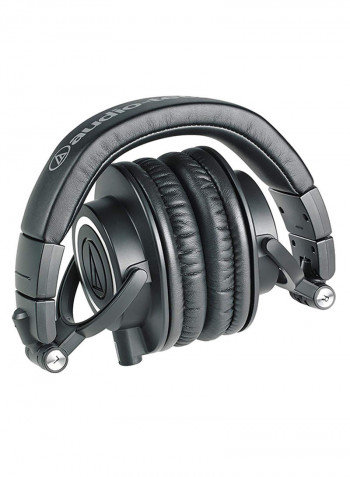 Professional Studio Monitor Over-Ear Headphones Black