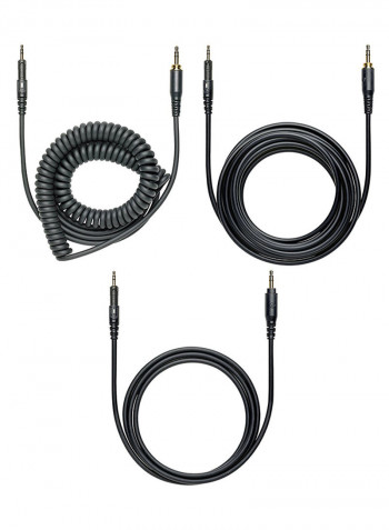 Professional Studio Monitor Over-Ear Headphones Black