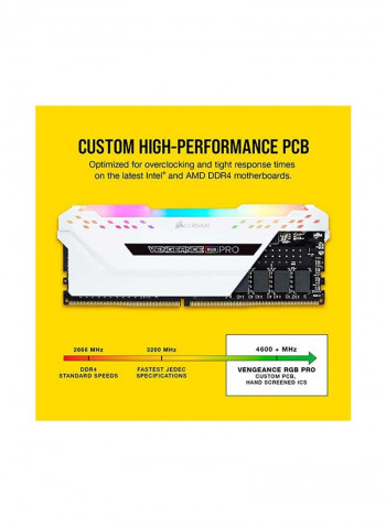 DDR4 3200MHz C16 XMP 2.0 Enthusiast RGB LED Illuminated Memory 16GB
