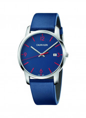 Men's Leather Analog Wrist Watch