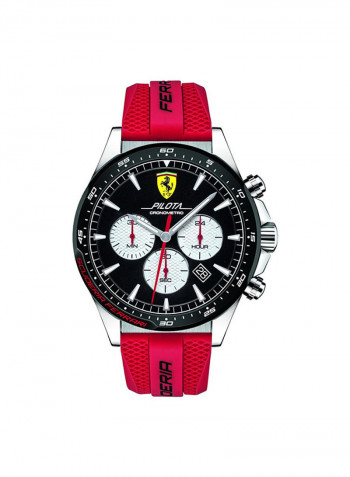 Men's Rubber Analog Wrist Watch  830596