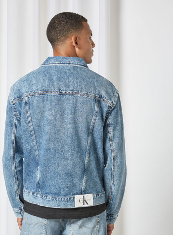 Regular Denim Jacket Denim Dark