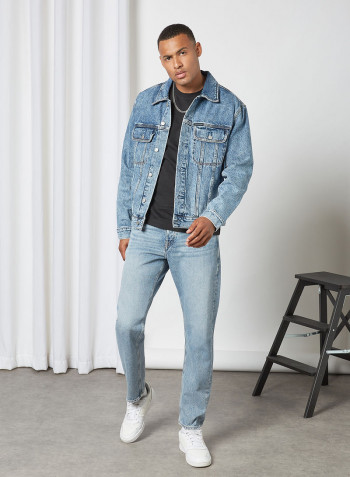 Regular Denim Jacket Denim Dark