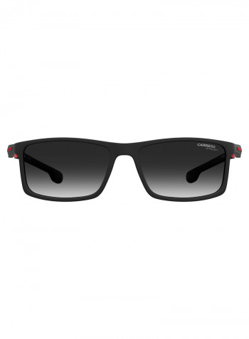Men's Rectangular Frame Sunglasses - Lens Size: 55 mm