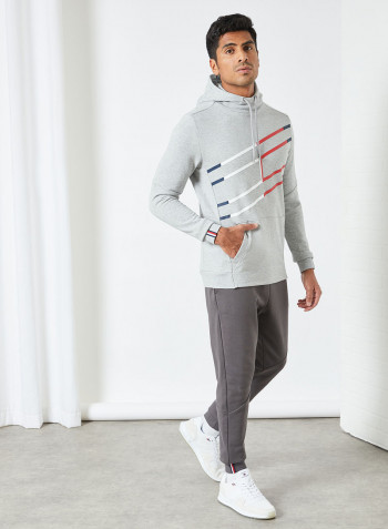 Sport Cool Organic Cotton Hoodie Grey