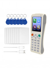16-Piece Handheld Key Machine Beige/Blue/White 22.5centimeter