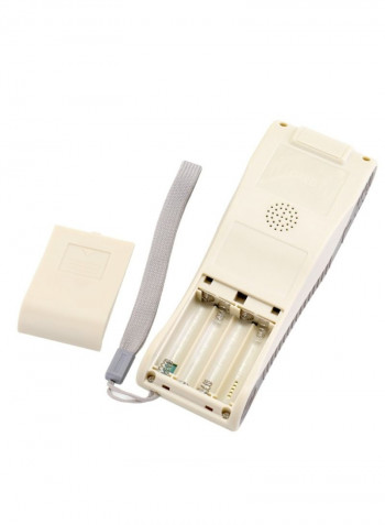 16-Piece Handheld Key Machine Beige/Blue/White 22.5centimeter