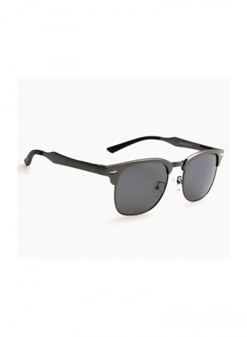 Men's Polarized Clubmaster Sunglasses - Lens Size: 64 mm