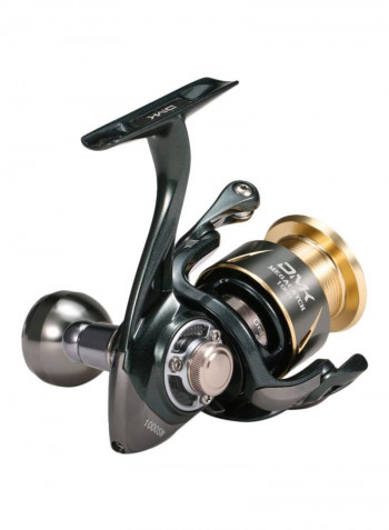 Metal Fishing Spinning Reel With Carrying Case 14x13x8cm
