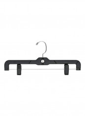 Pack Of 100 Space Saving Hangers Black