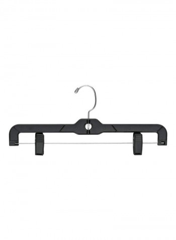 Pack Of 100 Space Saving Hangers Black