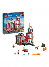 509-Piece City Fire Station Building Toy