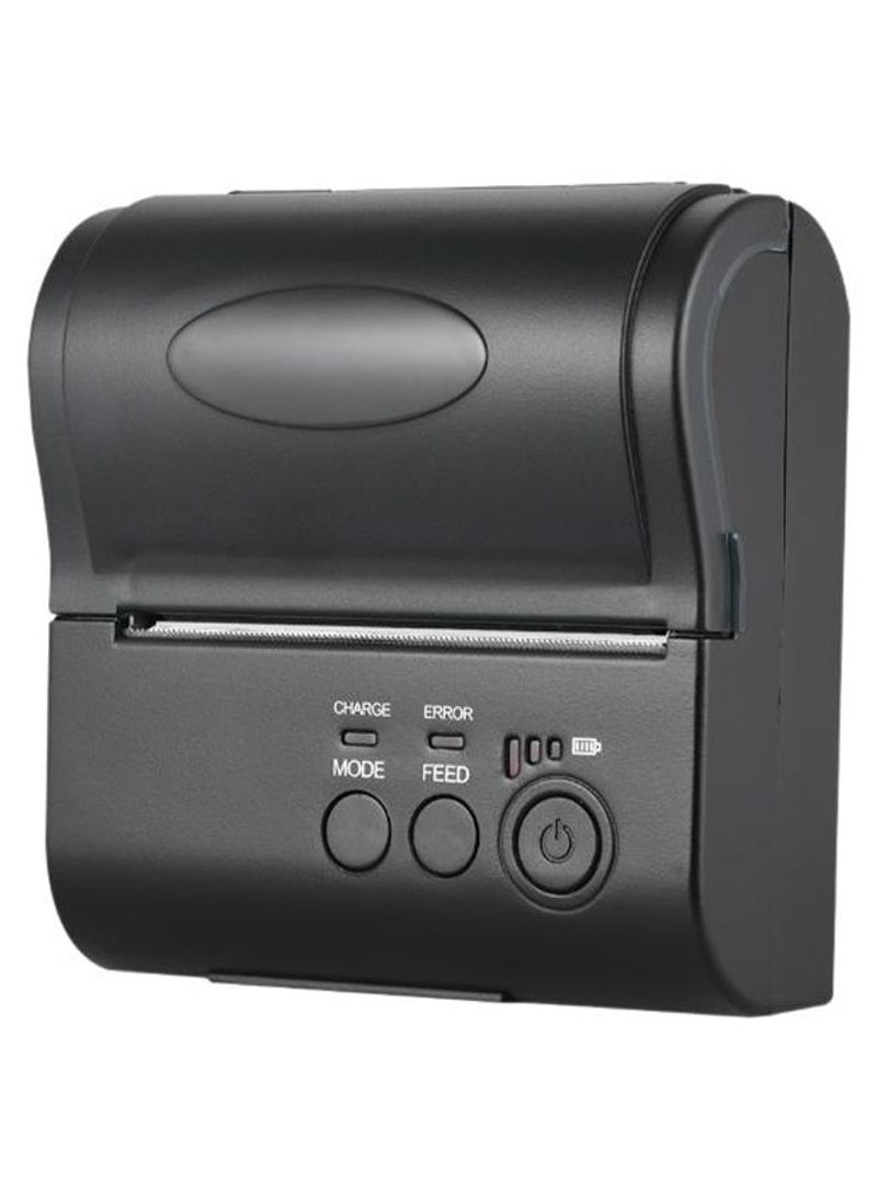 POS-8001DD Mini Wireless Thermal Printer Black