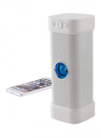 Big Blue Unplugged Wireless Indoor-Outdoor Speaker White